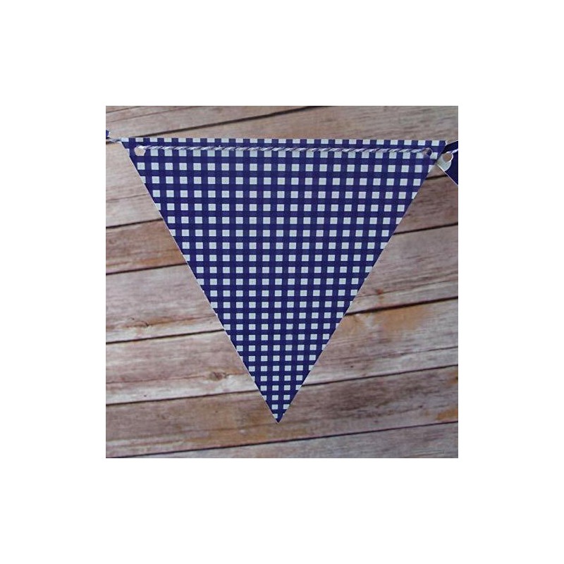 Quasimoon Purple Mix Pattern Triangle Pennant Banner by PaperLanternSt