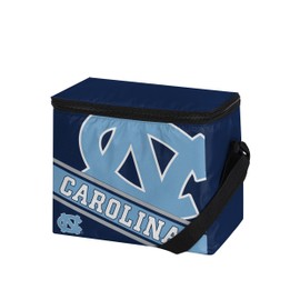 North Carolina Big Logo Stripe 6 Pack Cooler