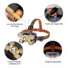 CL Linterna Minera Lampara Para Cabeza Con 5 Leds Recargable
