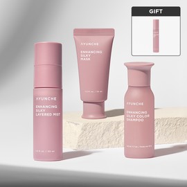 Ayunchae Ayunche Enhancing Silky Starter Set (Shampoo 50g + Mask 30ml + Mist 30ml) / 아윤채 인핸싱 실키 스타터 세트 (샴푸 50g + 마스크 30ml + 미스트 30ml)