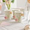 Ginger Ray Floral Printed Paper Party Cups with Pop Out