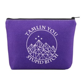 ACOTAR Merchandise Tamlin You Stupid B*tch Makeup Bag SJM Gift Acotar Velaris Cosmetic Bag (TAMLIN C)