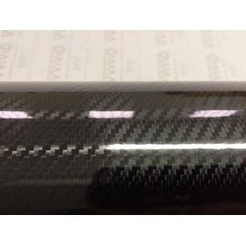 VViViD Epoxy High Gloss Black Carbon Fiber Vinyl Automotive Car Wrap Film DIY Interior (3ft x 5ft)
