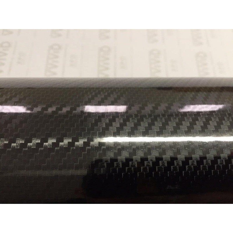 VViViD Epoxy High Gloss Black Carbon Fiber Vinyl Automotive Car