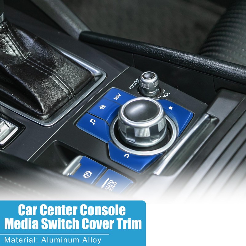 X AUTOHAUX 7 Set Centre Console Switch Panel for Mazda