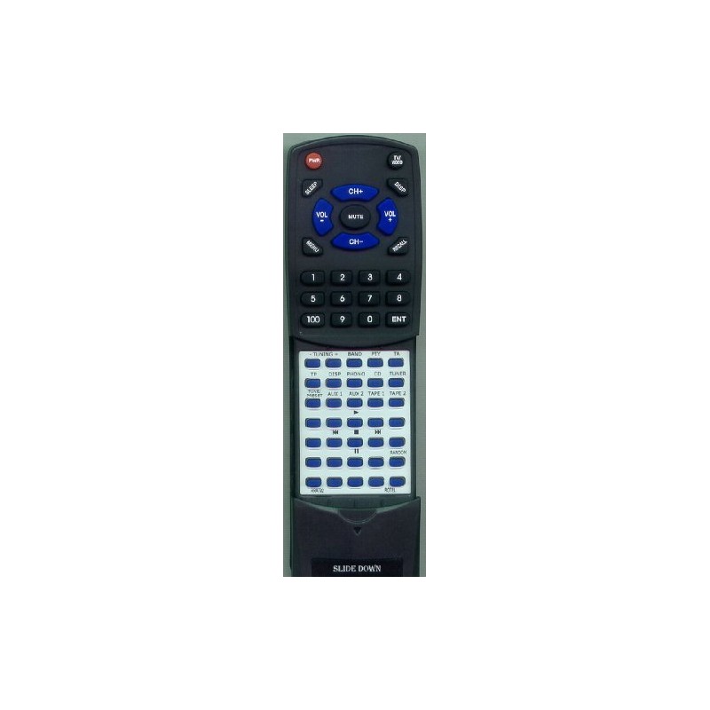 Replacement Remote Control for ROTEL RRAT92, RC1070