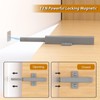 zalati Slide Latch Open Silent Closer for Cupboard Drawer Wardrobe