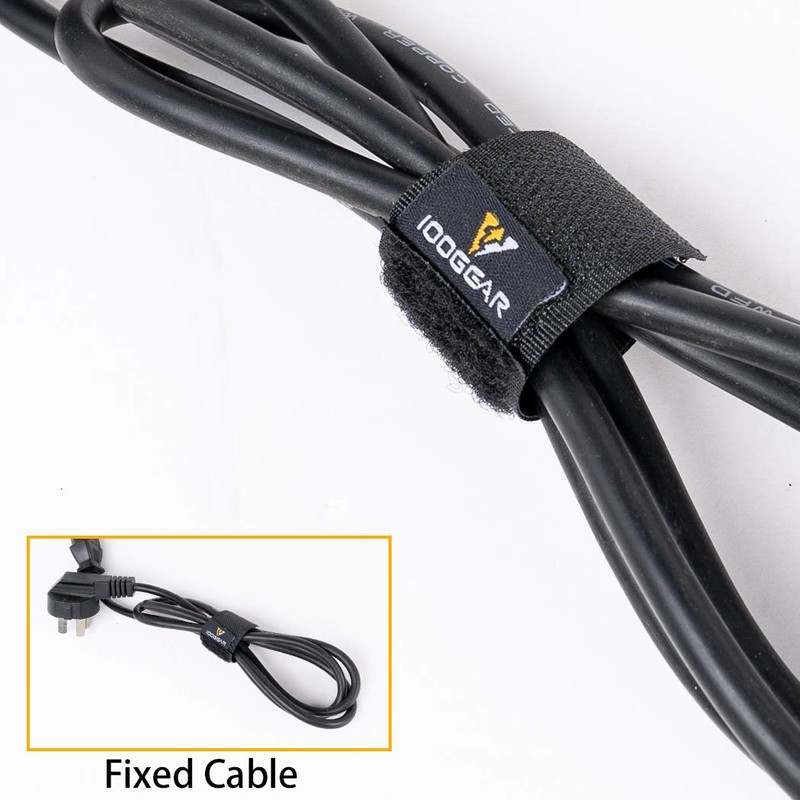 IDOGEAR Tactical Fastening Binding Strap Hook & Loop Reusable Strap(4