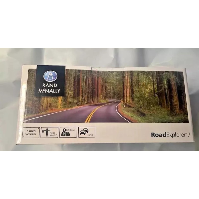 Rand McNally RoadExplorer 7 Advanced GPS Car Tablet Sealed Box