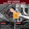 MENGBEI 8" Electric Heavy Duty Suction Cups for Glass -