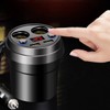CENPEK 120W 12-24V Multifunction Car Charger, Dual USB Interface, Intelligent
