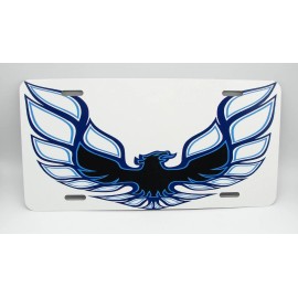 DIGIART INTERNATIONAL TRANS AM FIREBIRD METAL CAR NOVELTY LICENSE PLATE AUTO TAG