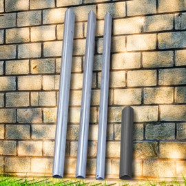 BestNest S&K Telescoping Purple Martin House Pole with Ground Socket, 15', Triangular Aircraft Aluminum, Durable & Easy to Install, Specifically for S&K Martin Houses