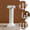 FOMIYES 3pcs Roman Pillar Candle Holder Mini Greek Columns Statue