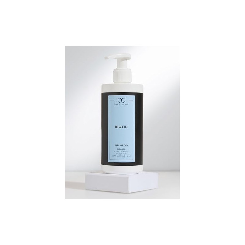 Björn Donner "Biotin Balance Shampoo" 300ml ; für kräftiges Haar,