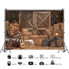 Western Cowboy Backdrop Party Supplies Decorations Wild West Farmhouse Barn