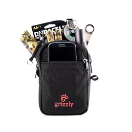 Grizzly Wilderness Medium Modular Gear Bag Waist Pack for Belt, Utility Belt or MOLLE System for Hunting, Fishing, Hiking, Walking, Camping, Outdoor Gear, Knife, Canoeing, Running, Biking, Archery