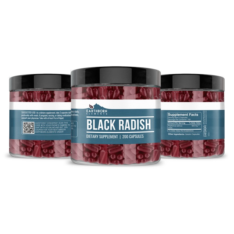 Earthborn Elements Black Radish Extract Pure & Undiluted, No Additives