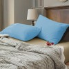 BEDSUM Microfiber Queen Pillowcases Set of 2, Soft Wrinkle Resistant