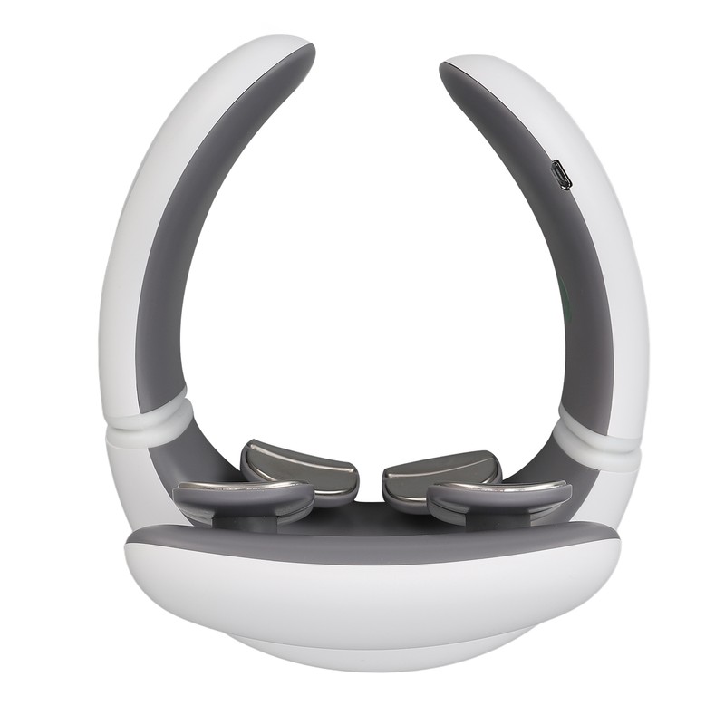 USB Intelligent Neck Massager 6 Modes Kneading Hot Compress TENS