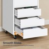 HOOBRO 5-Drawer File Cabinet, Under Desk Mobile Filing Cabinet with