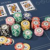 LUOBAO Premium Numbered Poker Chips for Card Board Game,for Texas
