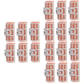 FOMIYES 18pcs Bang Curlers Clips Lightweight Hair Styling Tools for Diy Curls Waves Easy Use Hair Curler for Fluffy Bangs for Home