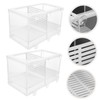 Sosoport Aquarium Fish Breeder Box Mesh Fish Isolation Tank for
