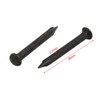 sourcingmap Hardware Nails 1-inch Length Carbon Steel Point Tip Wall