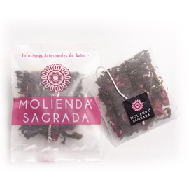 Molienda Sagrada, Té Negro Lavanda - 15 sachets biodegradables