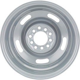 GM Rally Dual Pattern Set, 4.5"-4.75" Silver 15x7
