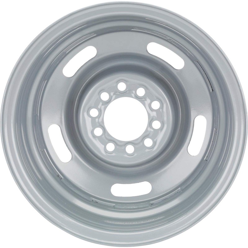 GM Rally Dual Pattern Set, 4.5"-4.75" Silver 15x7