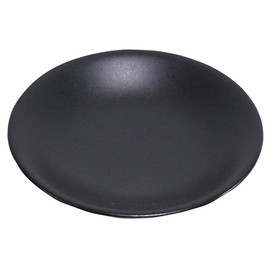 Set of 3, Small Plates, Kuroei 3.0 Plates (Mat) [3.8 x 0.7 inches (9.8 x 1.8 cm)] [Restaurants, Ryokan, Japanese Tableware, Restaurants, Commercial Use, Tableware]