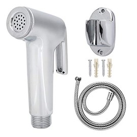 Handheld Bidet Sprayer for Toilet, High Pressure Sprayer Kit, 3Pcs/Set Electroplating Bidet Sprayer ​Spray Bracket Hose for Feminine Wash Baby Diaper Cloth Washer Cleaner Pet