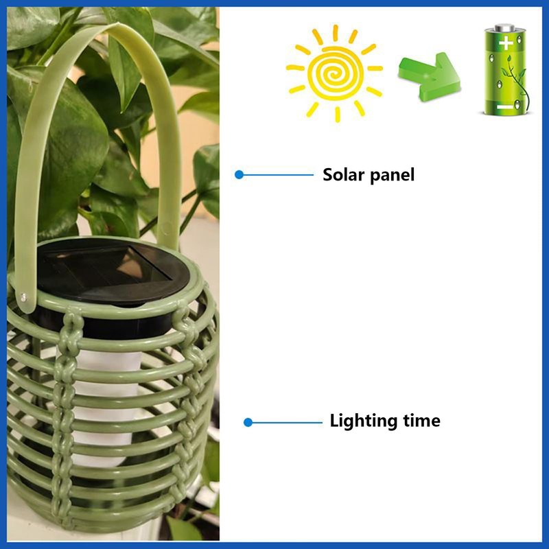 Solar Garden Lights - Solar Lantern Lights Outdoor Decor,Decorative Waterproof