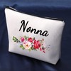Nonna Makeup Bag Grandma Gift Grandma Nonna Cosmetic Bag Best