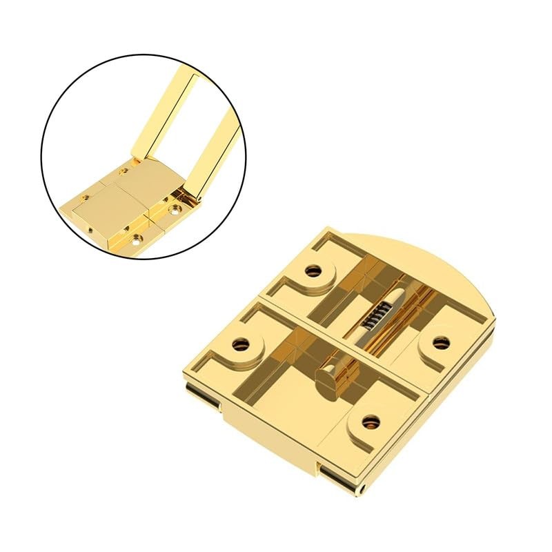 6pcs Toggle Catch Lock,Antique Vintage Lock, RETR Golden Hasp with