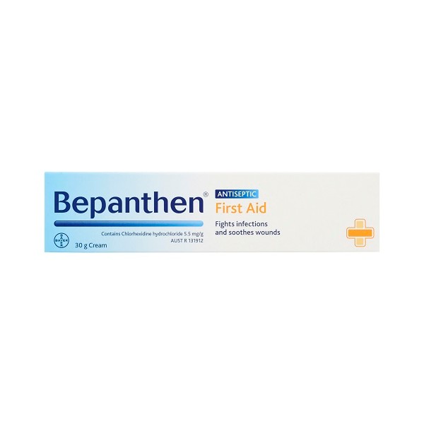 Bepanthen First Aid Antiseptic Cream 30g - Expiry 02/24