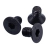 50pcs M6 x 10mm Grade 10.9 Flat Countersunk Hex Socket