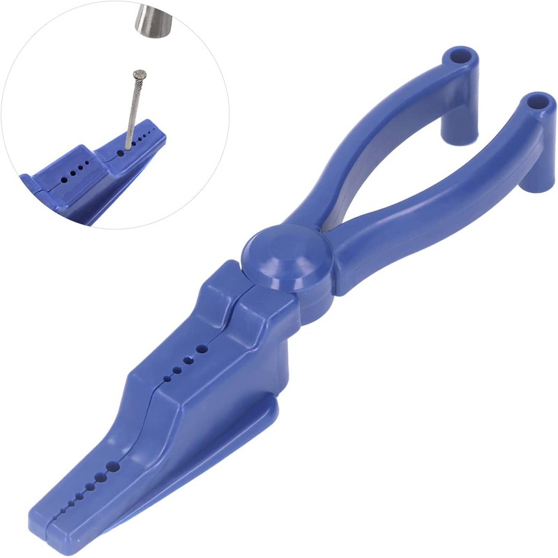 Nail Holding Pliers ABS Safety Pliers Nail Guide for Hammering