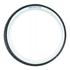 Benotto Llanta Bicicleta 26x2.125 57-559 City Cara Blanca Benotto Color Negro