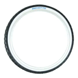 Benotto Llanta Bicicleta 26x2.125 57-559 City Cara Blanca Benotto Color Negro