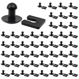 Geogrid Connectors Clips for All GeoCell, Break-Proof Design - 50 Pack