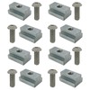 Truck Bed Deck Rail T Slot Nut Screw Kit Compatible