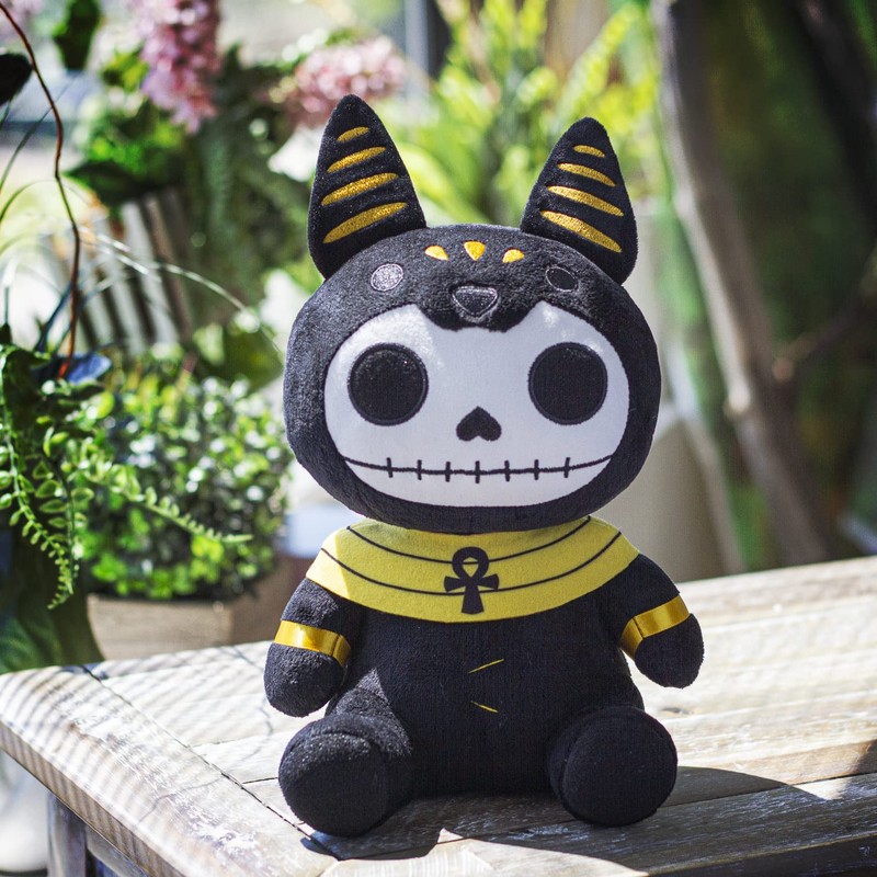 Furrybones Egyptian Anubis Plush Collectible 10 Inch Tall