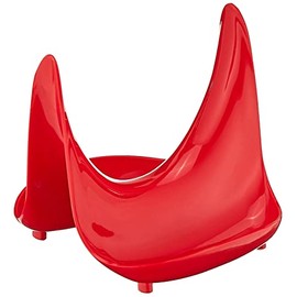 Hutzler Pot Lid Stand, Large, Red