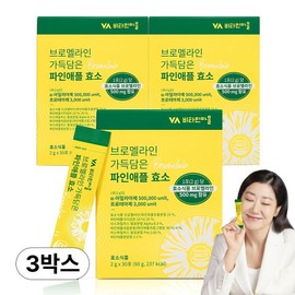 Vitamin Village Bromelain-filled Pineapple Enzyme 30p, 2g, 90 pieces / 비타민마을 브로멜라인 가득담은 파인애플 효소 30p, 2g, 90개