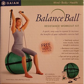 Gaiam Balanceball Resistance Kit