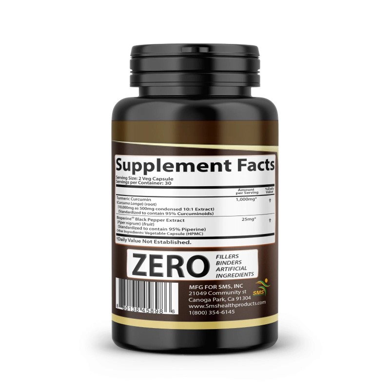 SMS 3 X TURMERIC 10,000mg EXTREME 95% CURCUMIN TUMERIC EXTRACT