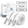 Phomemo White Labels for D30/Q30/Q31/Q30S Mini Label Printers, Compatible with
